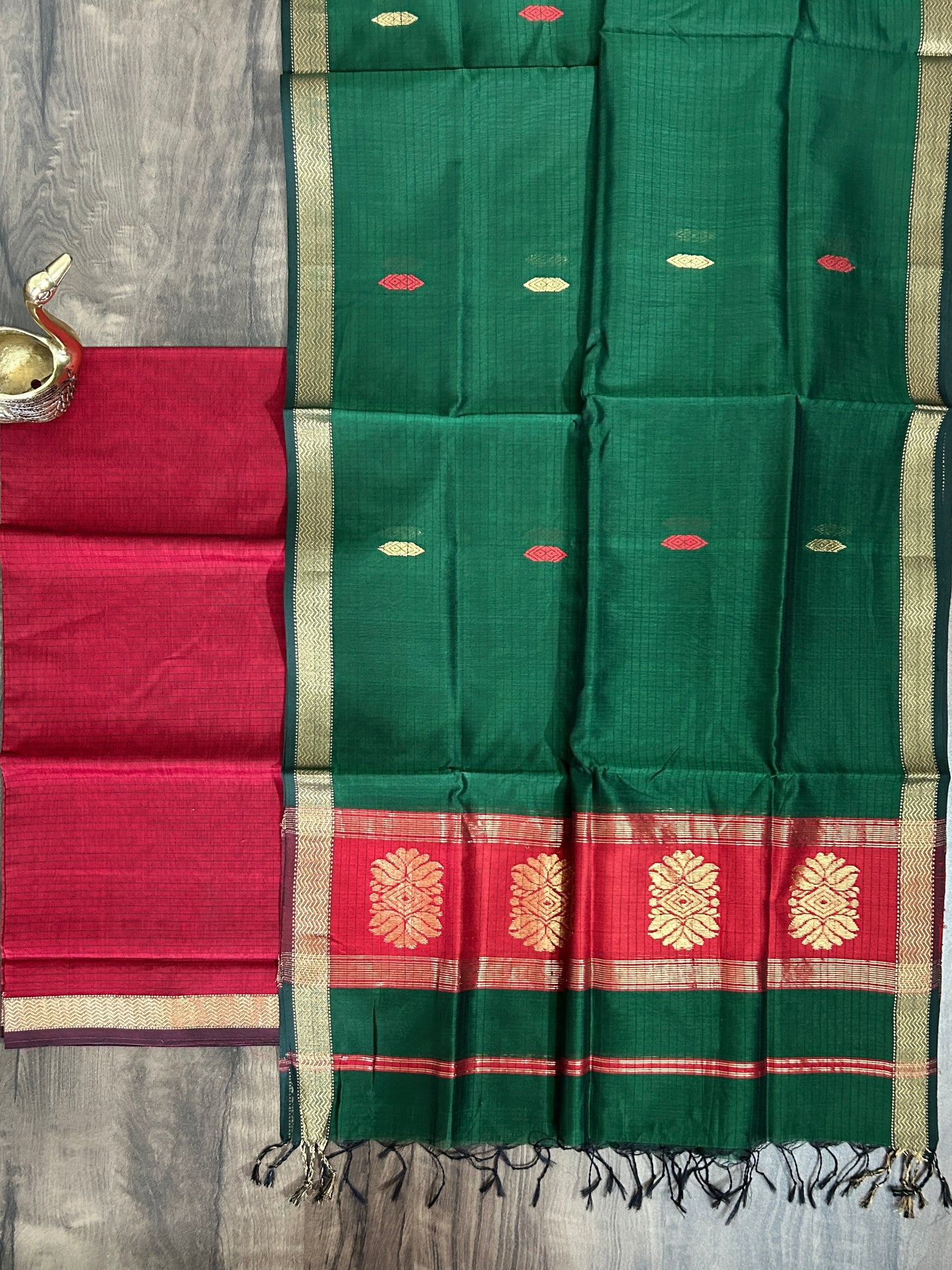 Maheshwari Silk Dress Material
