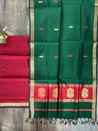 Maheshwari Silk Dress Material
