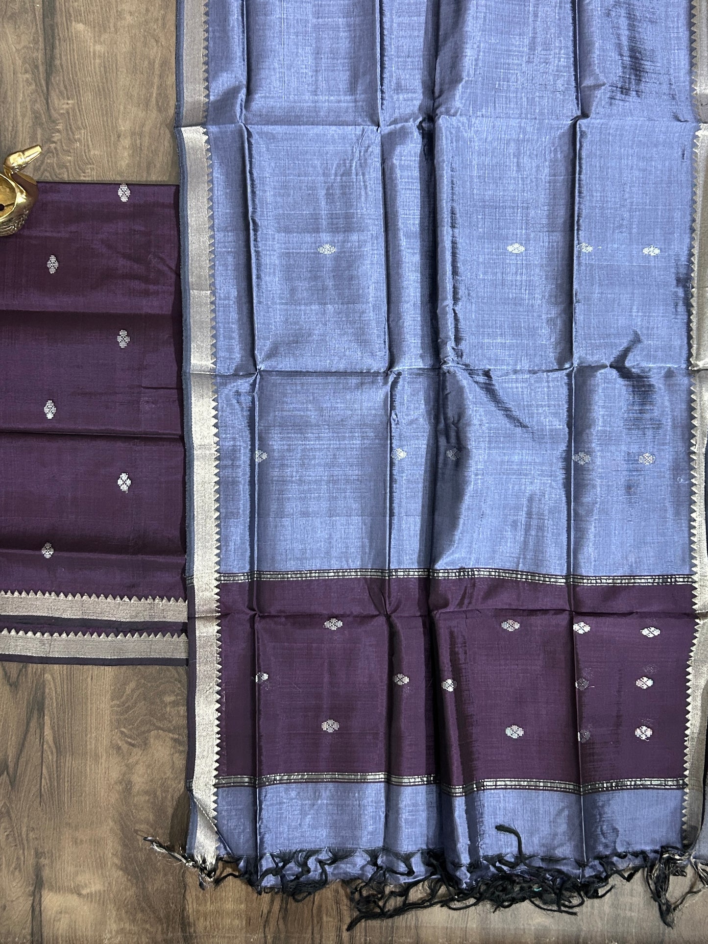 Mangalagiri Silk Cotton Dress Material