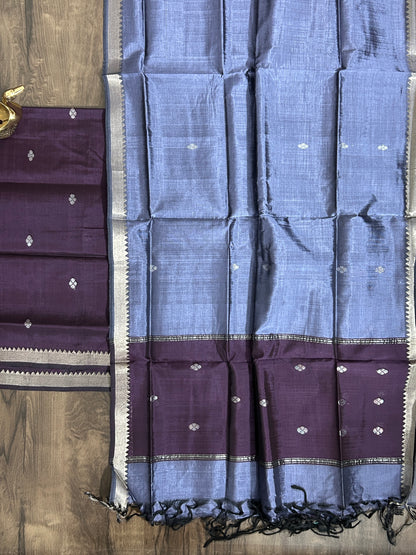 Mangalagiri Silk Cotton Dress Material