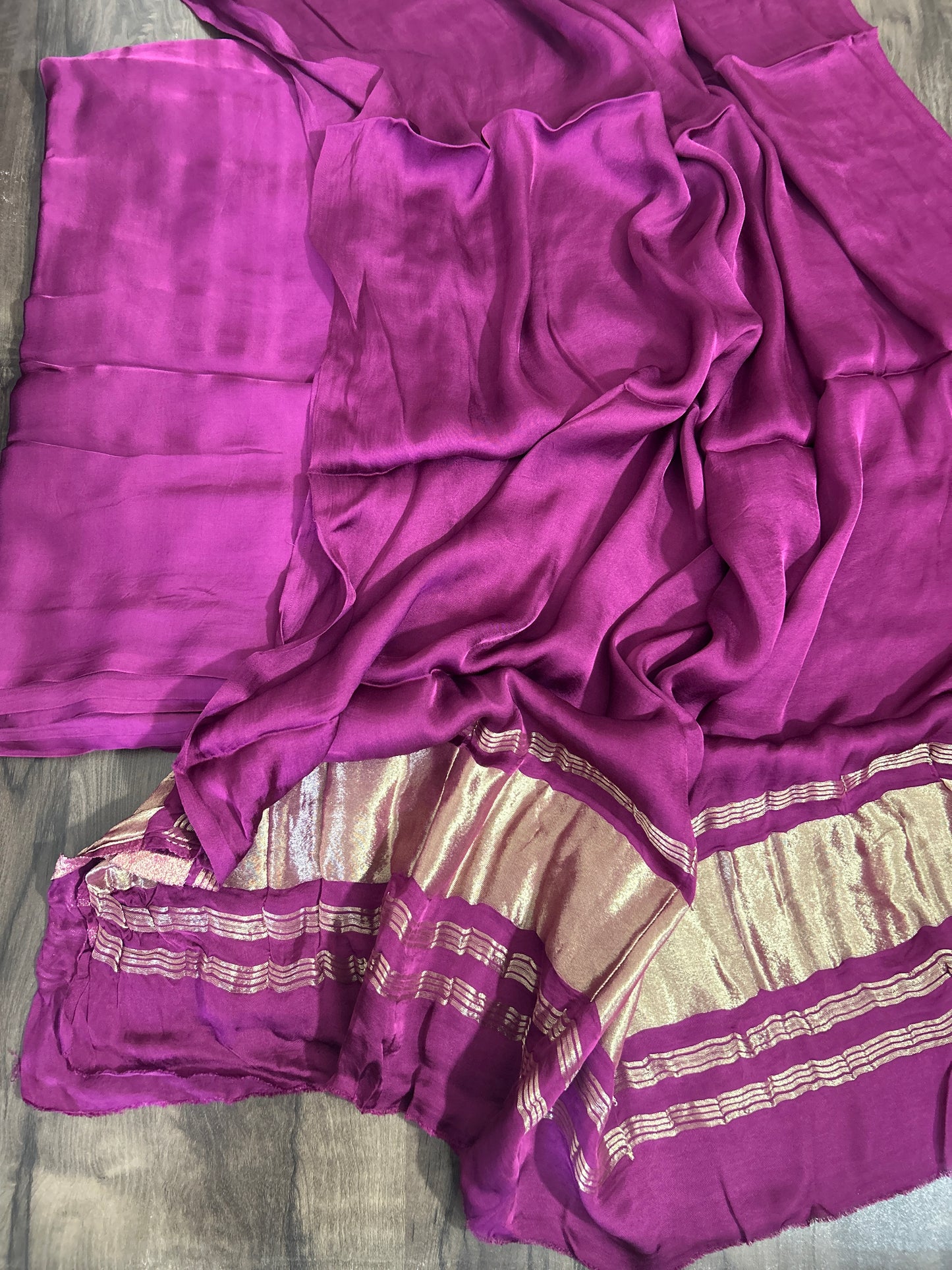 Modal Silk Dress Material with Lagdi Pallu Dupatta
