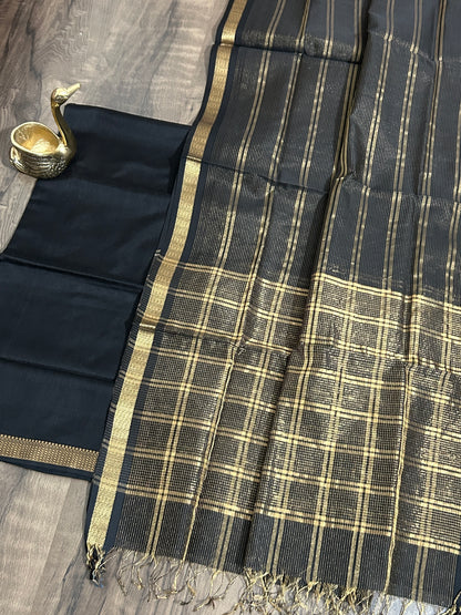 Maheshwari Silk Cotton Dress Material