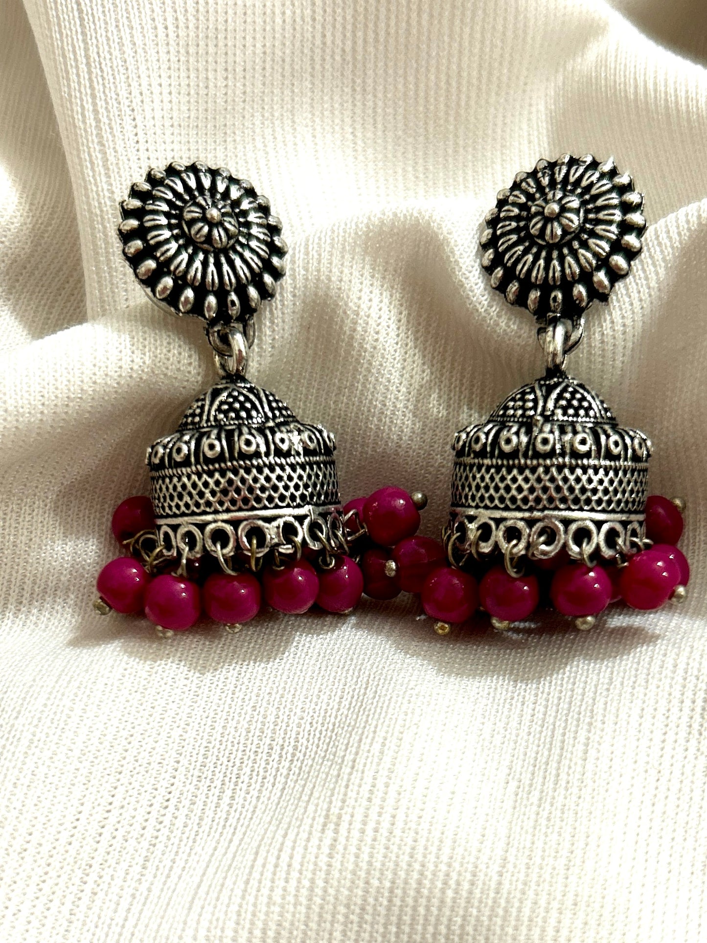 Oxidised Jhumkis