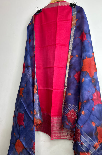 Mangalagiri Silk Cotton Dress Material