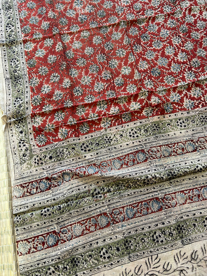Kalamkari Cotton Dupatta