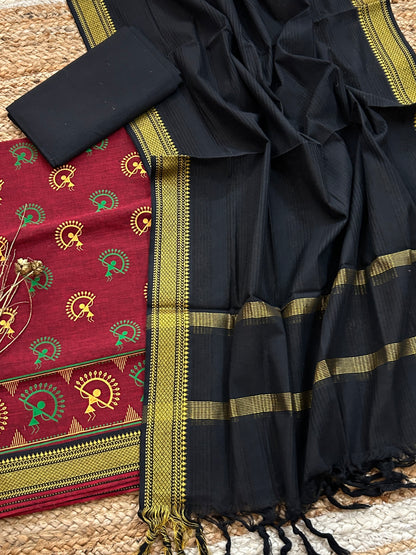 Mangalagiri Cotton Dress Material