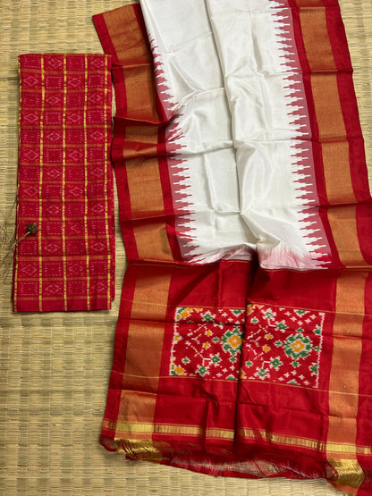 Pochampally Pure Silk Dress Material