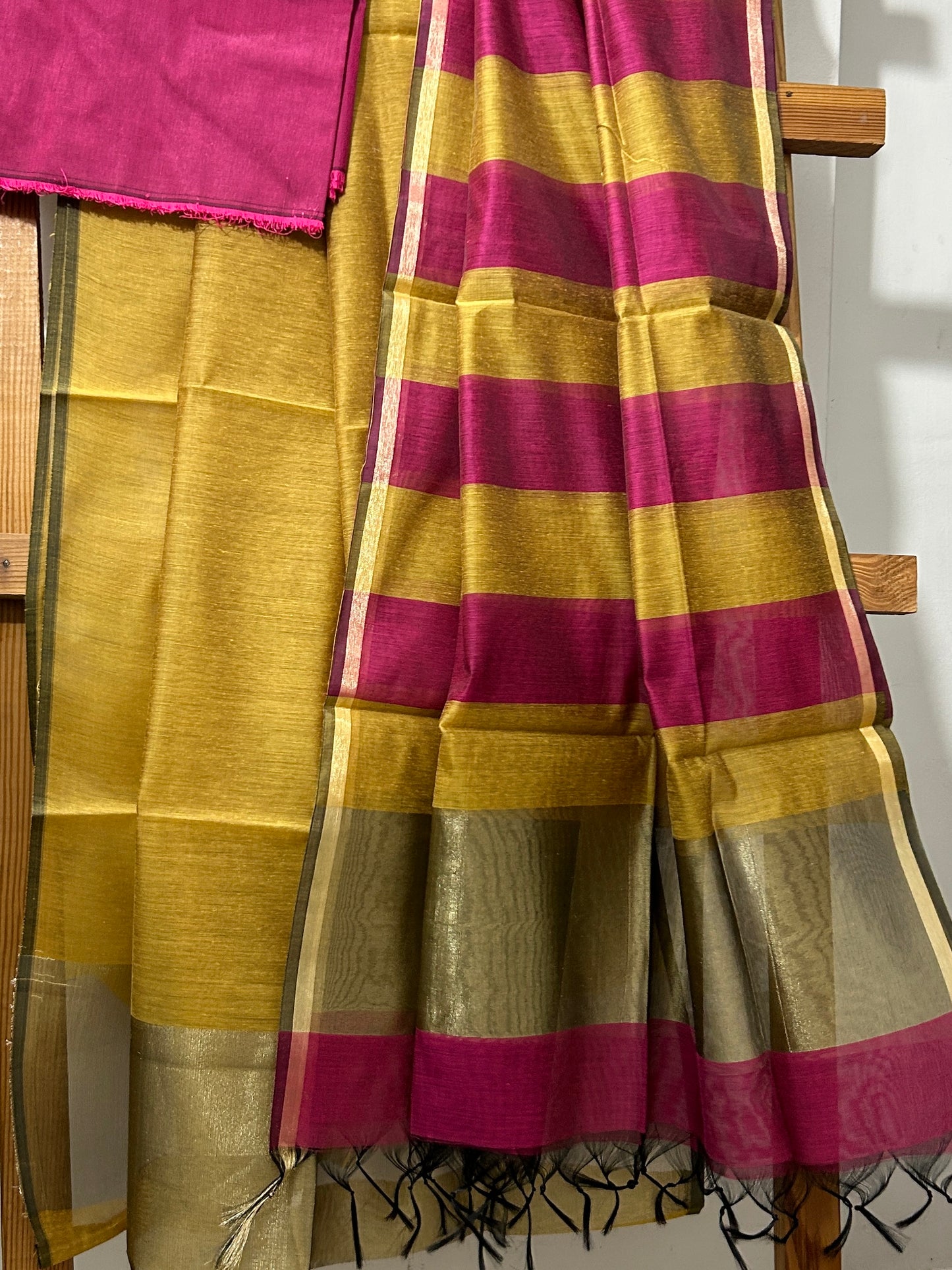 Maheshwari Silk Cotton Dress Material