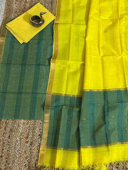Mangalagiri Silk Dress Material