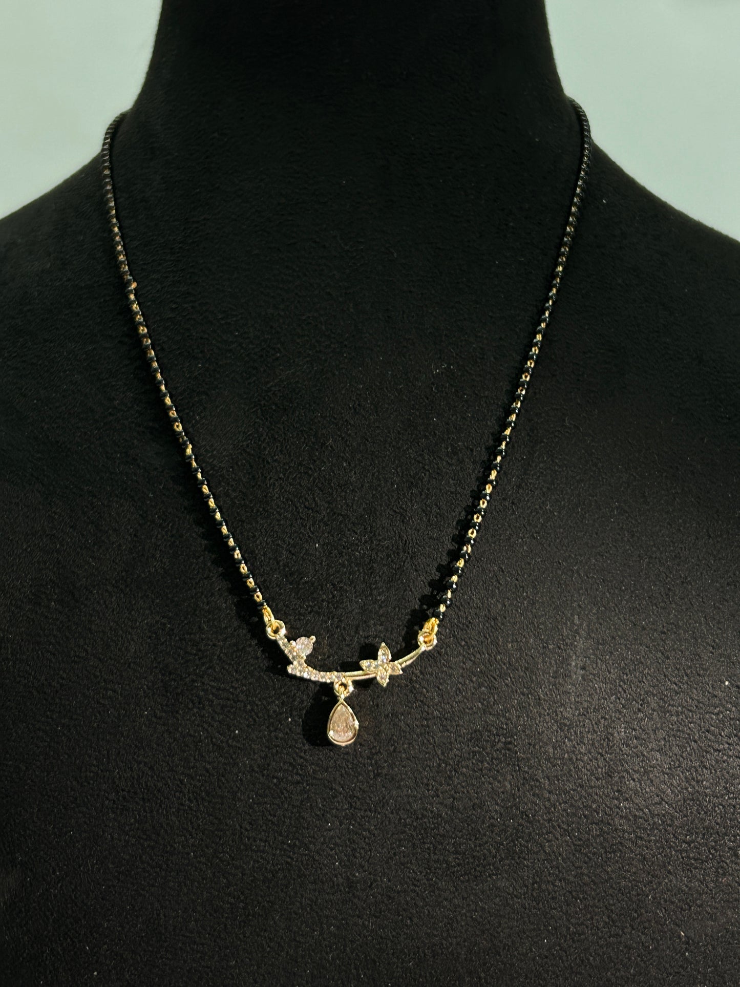 Mangalsutra with american diamonds