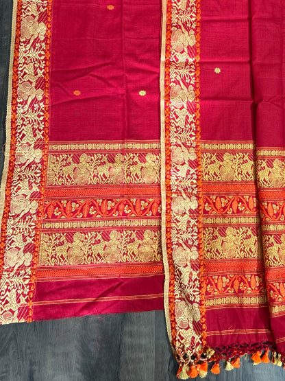 Baluchari Cotton Dress Material
