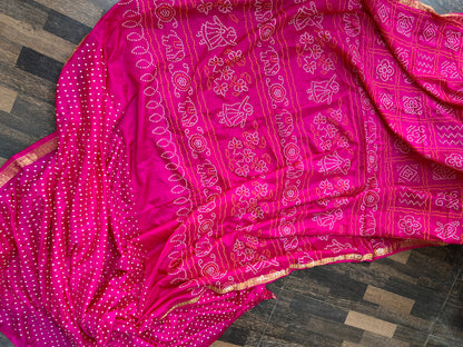 Semi Crepe Printed Saree