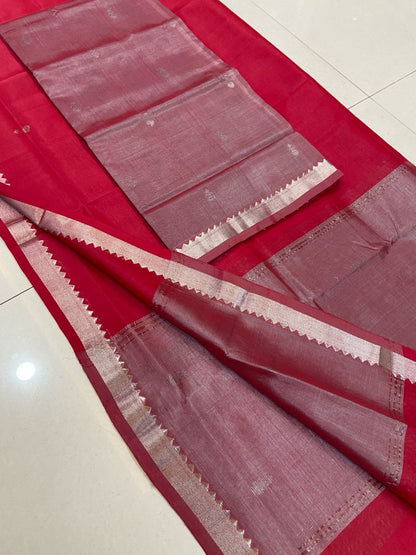 Mangalagiri Silk Cotton Dress Material