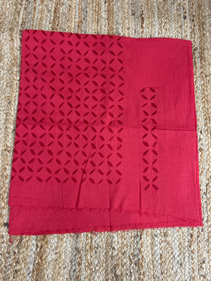Appliqué work Cotton Kurti fabric