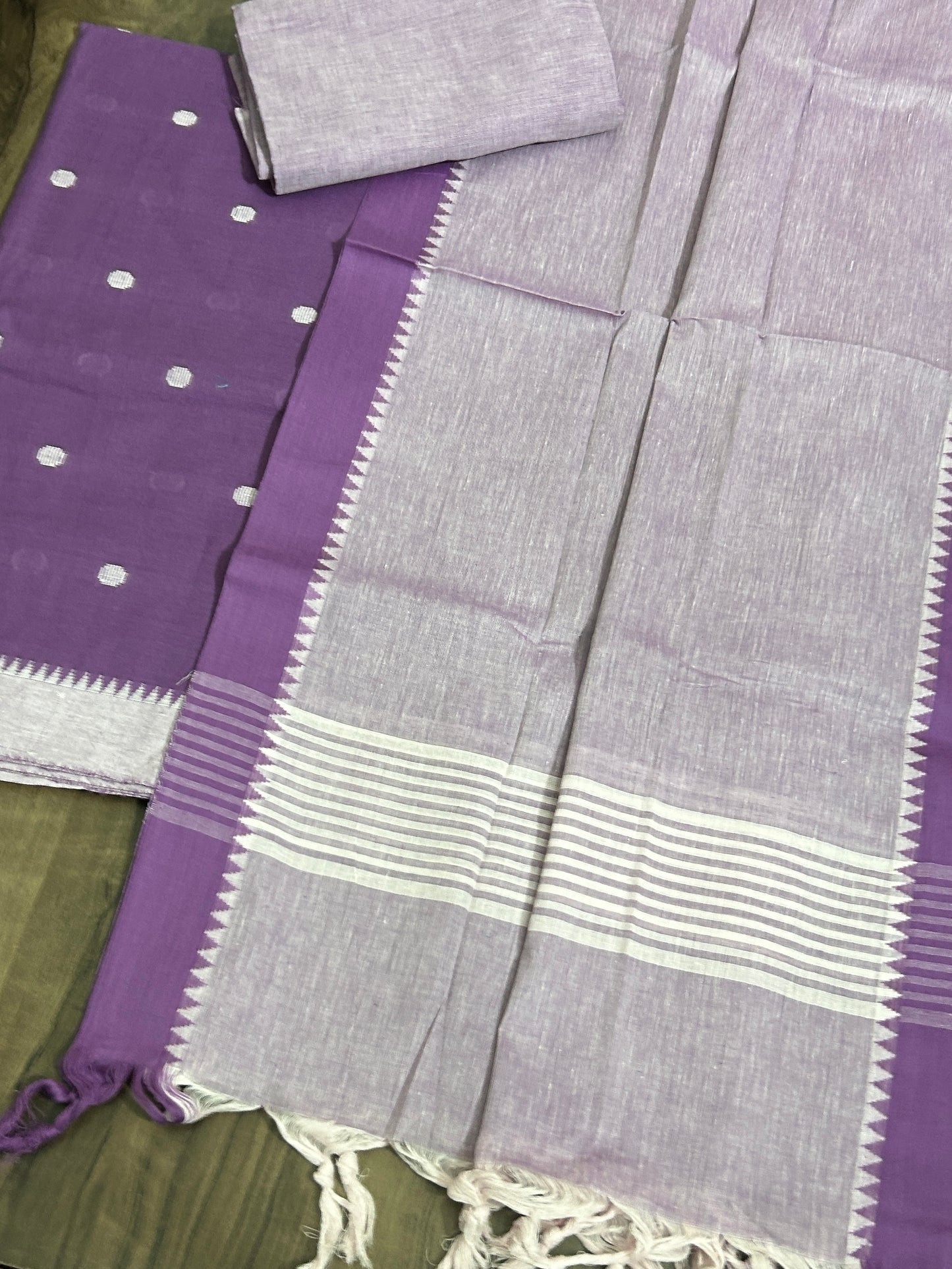 Mangalagiri Cotton Dress Material