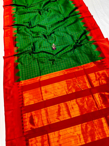 Irkal Paithani Silk Saree