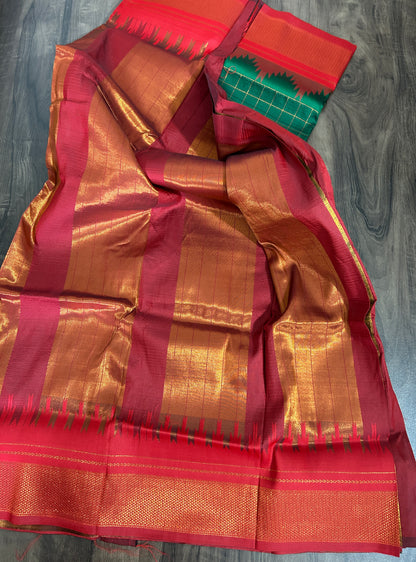 Irkal Paithani Silk Saree