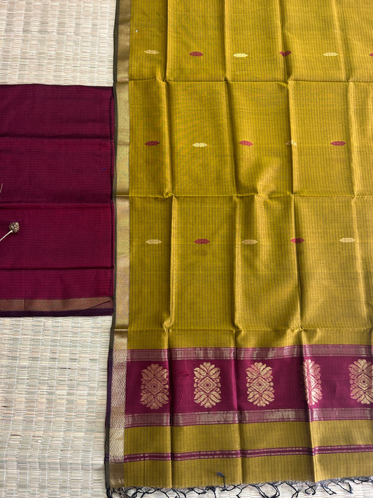 Maheshwari Silk Cotton Dress Material