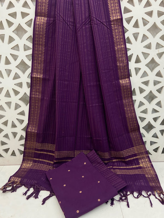Handloom Cotton Dress Material