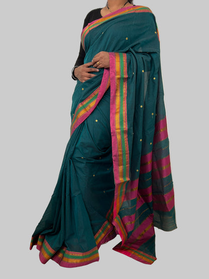 Cotton Saree with all over bootas