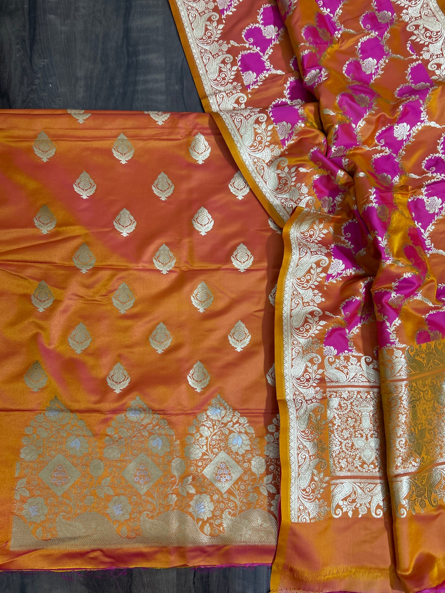 Banarasi Silk Dress Material