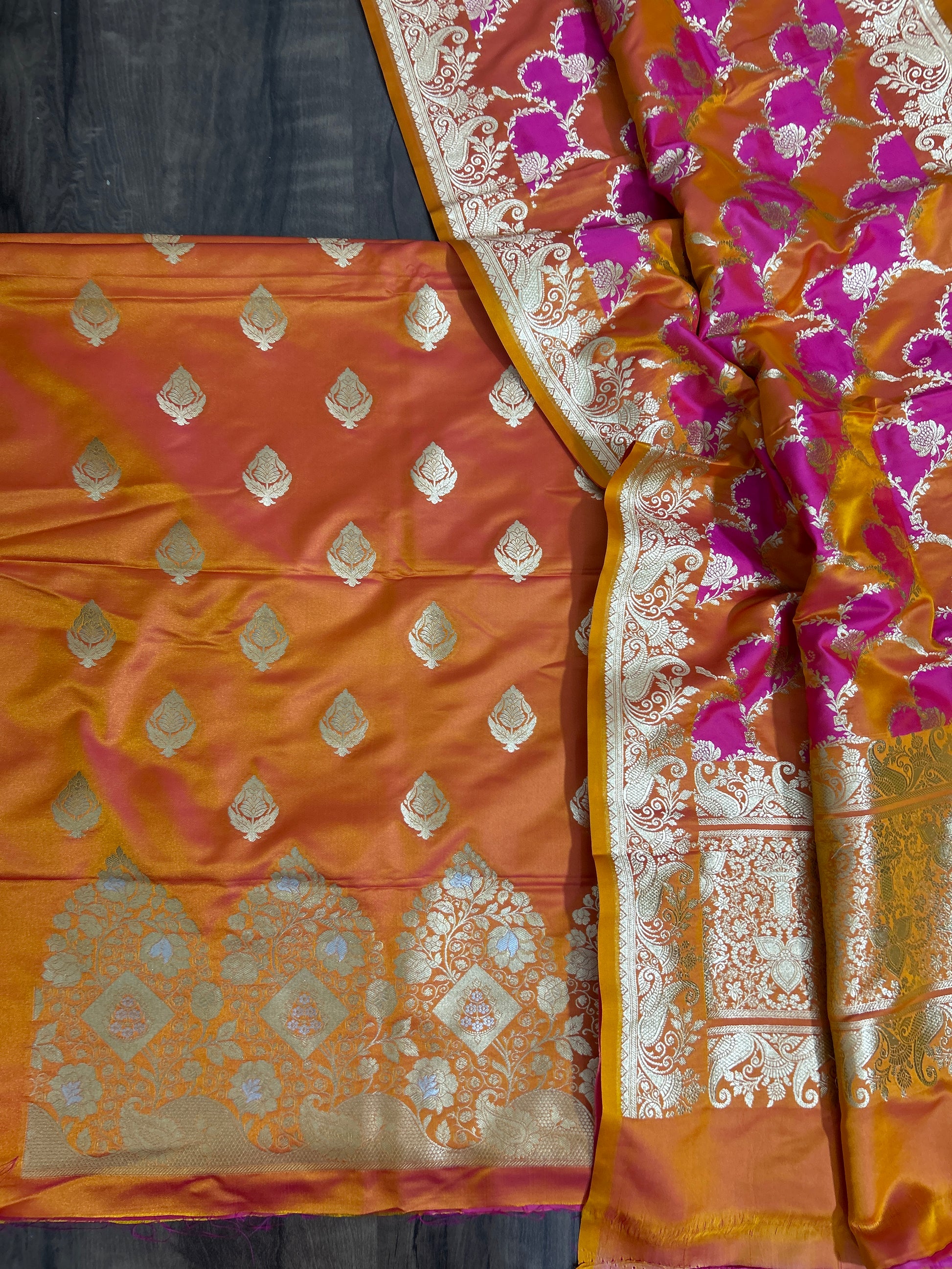 Banarasi Silk Dress Material