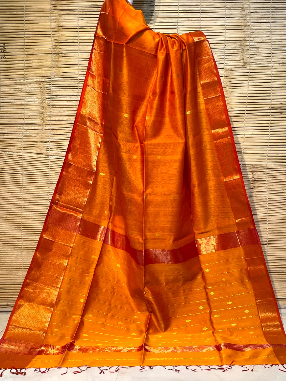 Maheshwari Silk Cotton Saree with Blouse