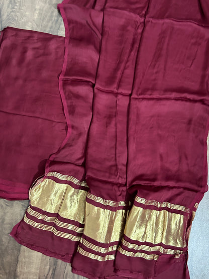 Modal Silk Dress Material with Lagdi Pallu Dupatta