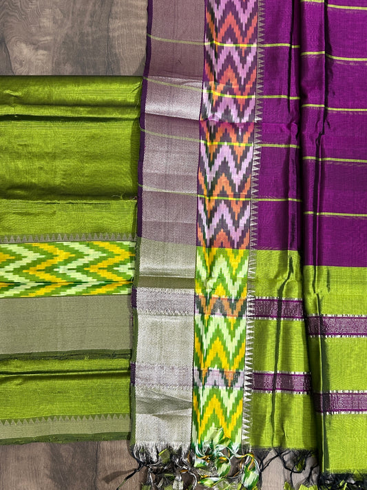 Mangalagiri Silk Dress Material