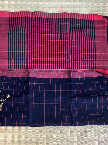 Mangalagiri Cotton Hand Woven  Saree