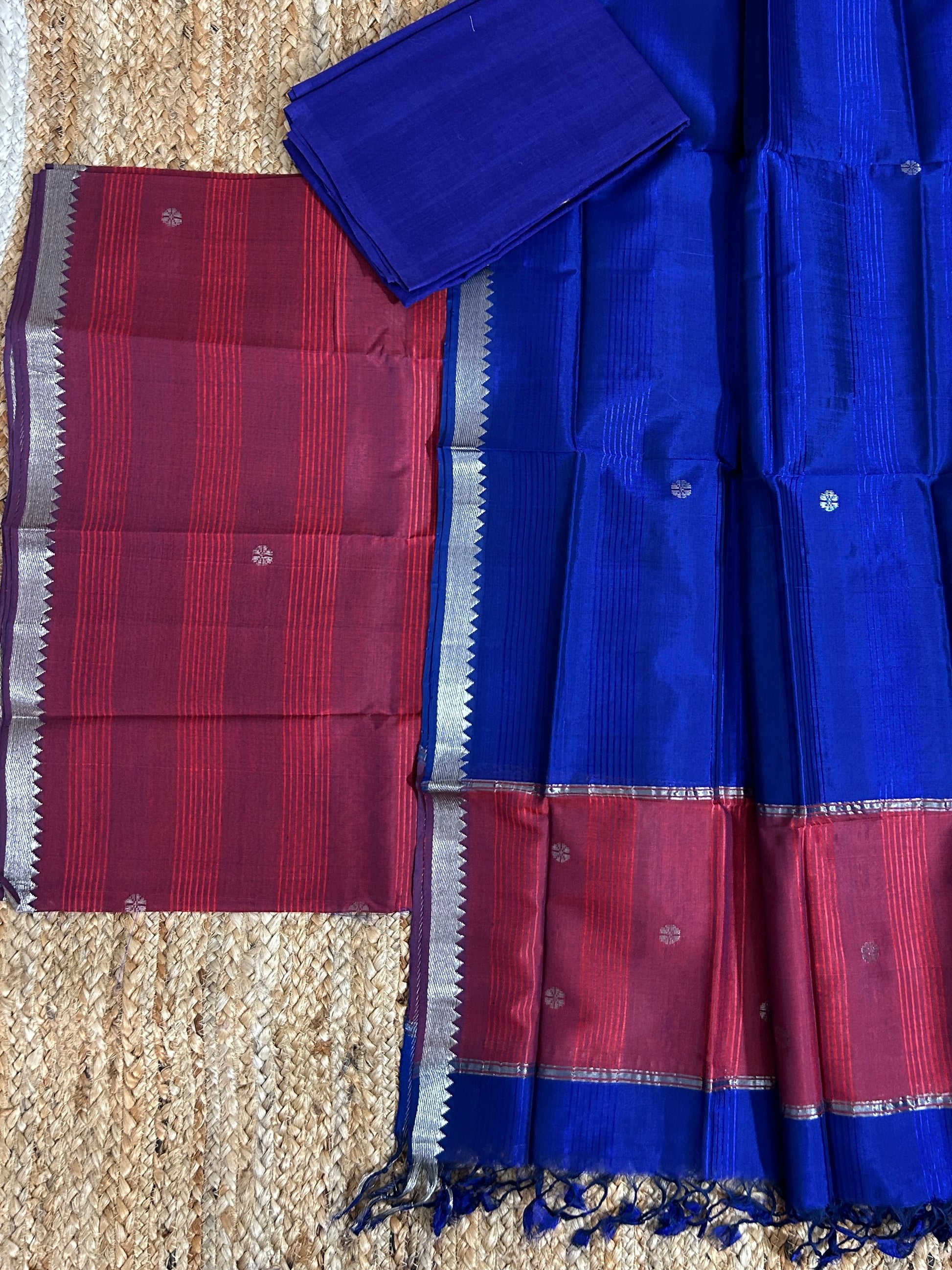 Mangalagiri Silk Dress Material