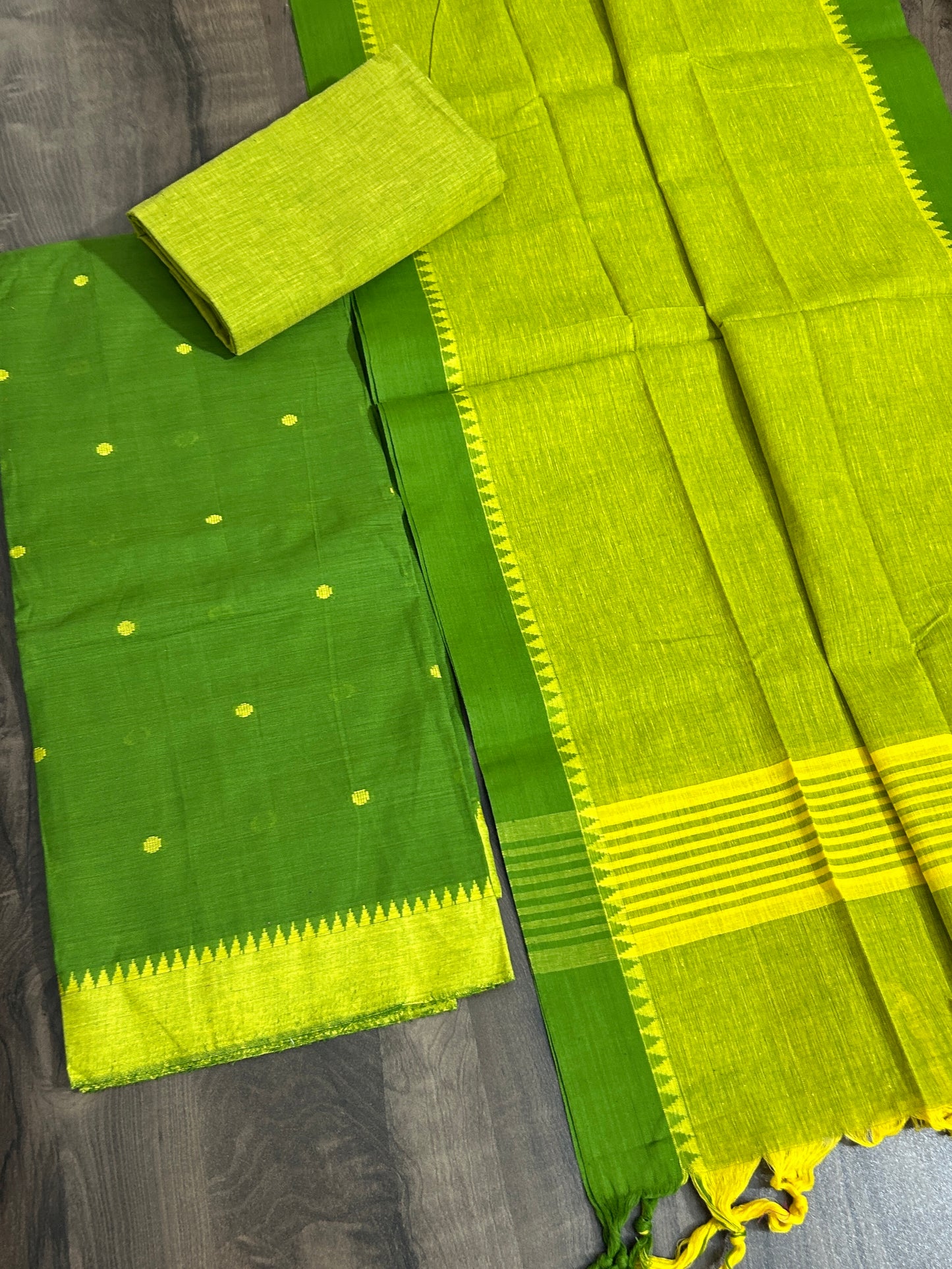 Mangalagiri Cotton Dress Material