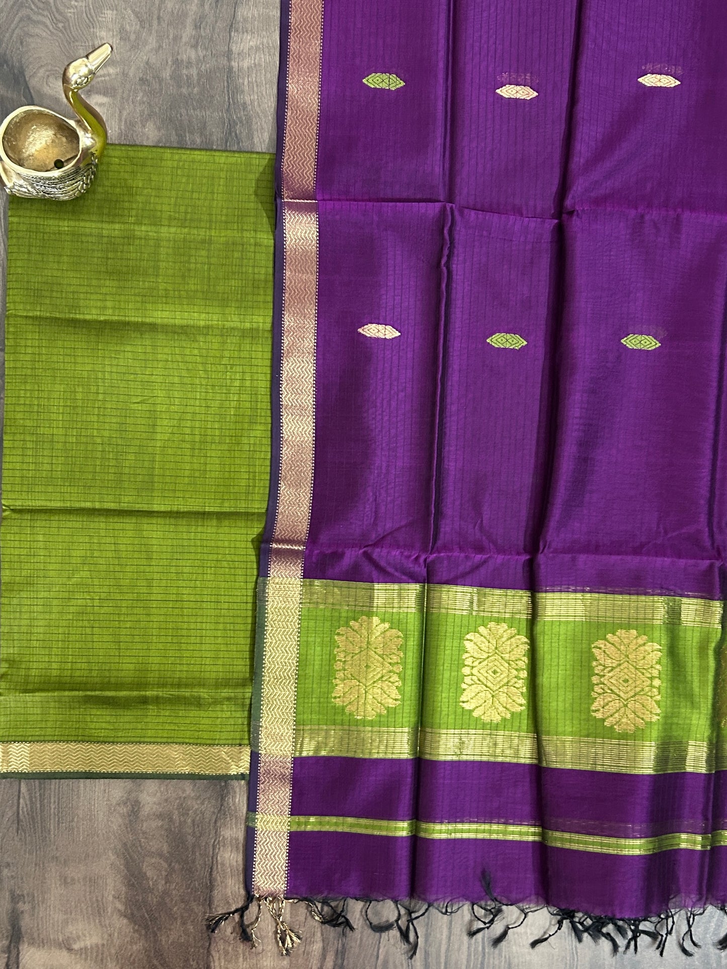 Maheshwari Silk Dress Material