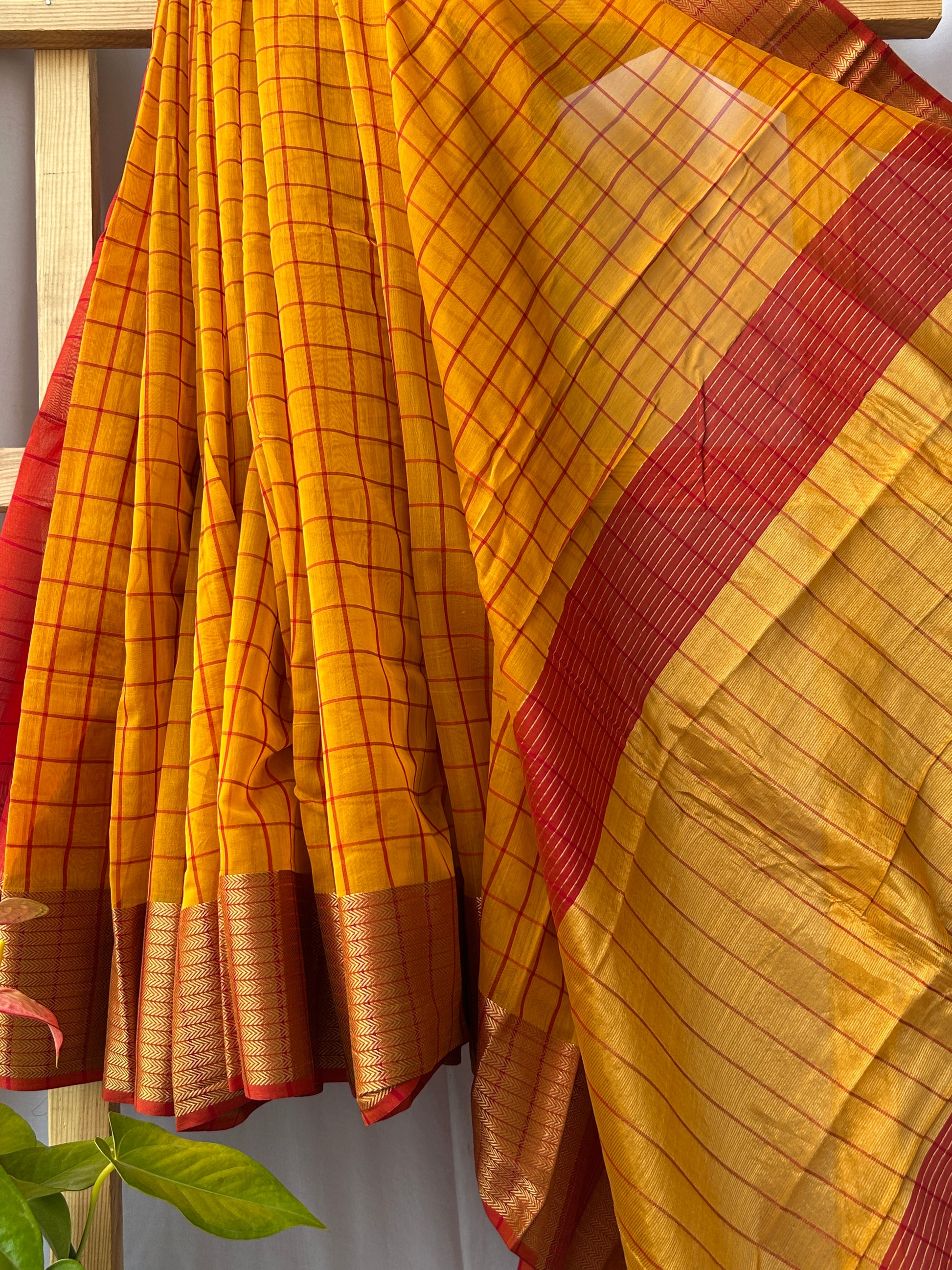 Maheshwari Silk Cotton Saree