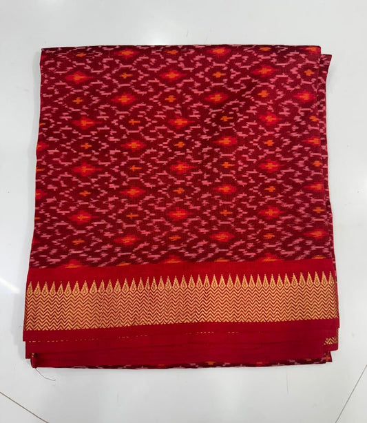 Pochampally Pure Silk Cotton Blouse Piece