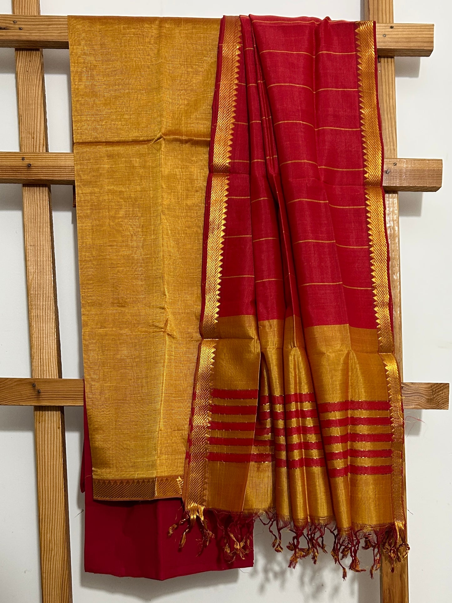 Mangalagiri Silk Dress Material