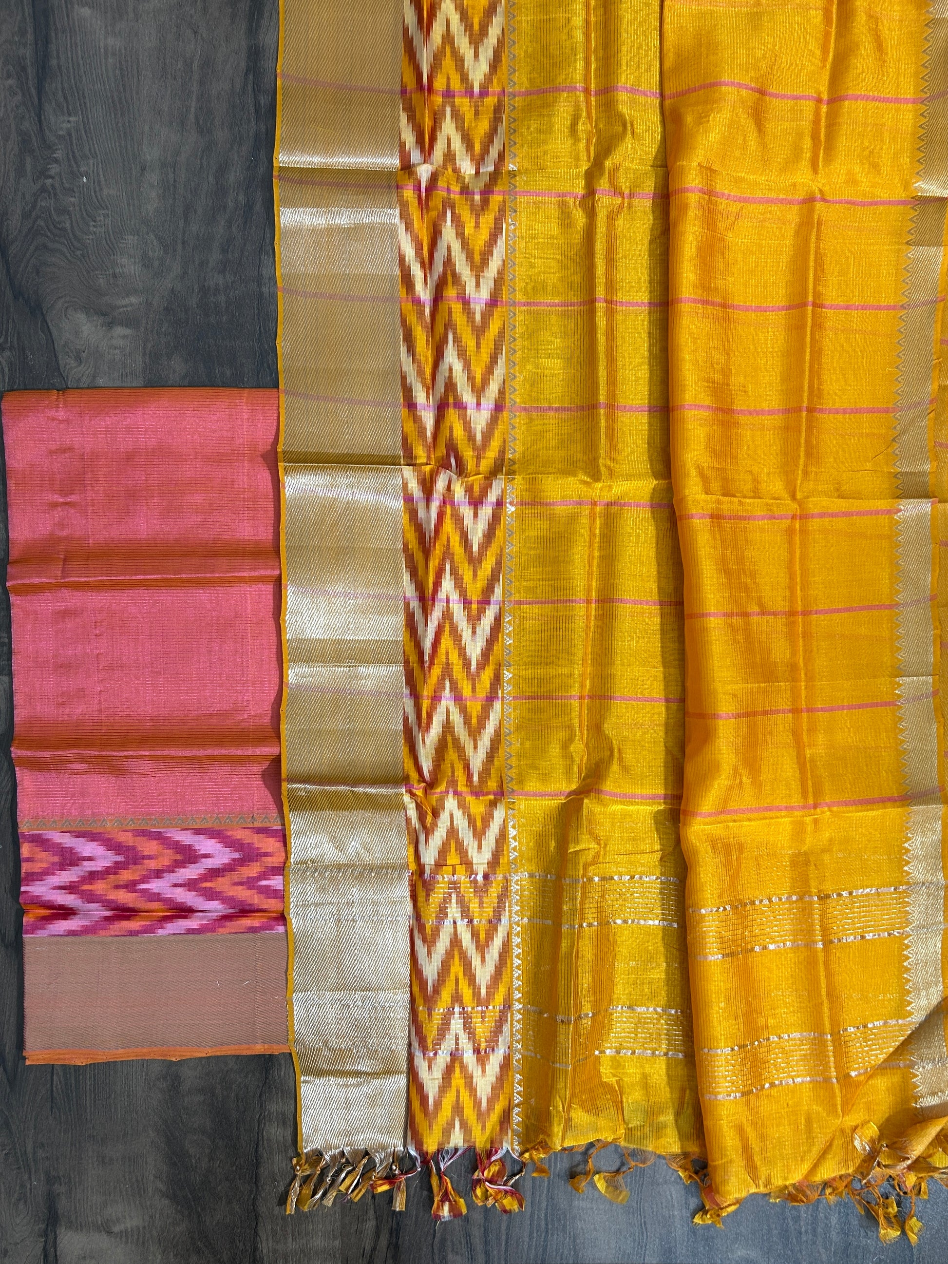 Mangalagiri Silk Dress Material