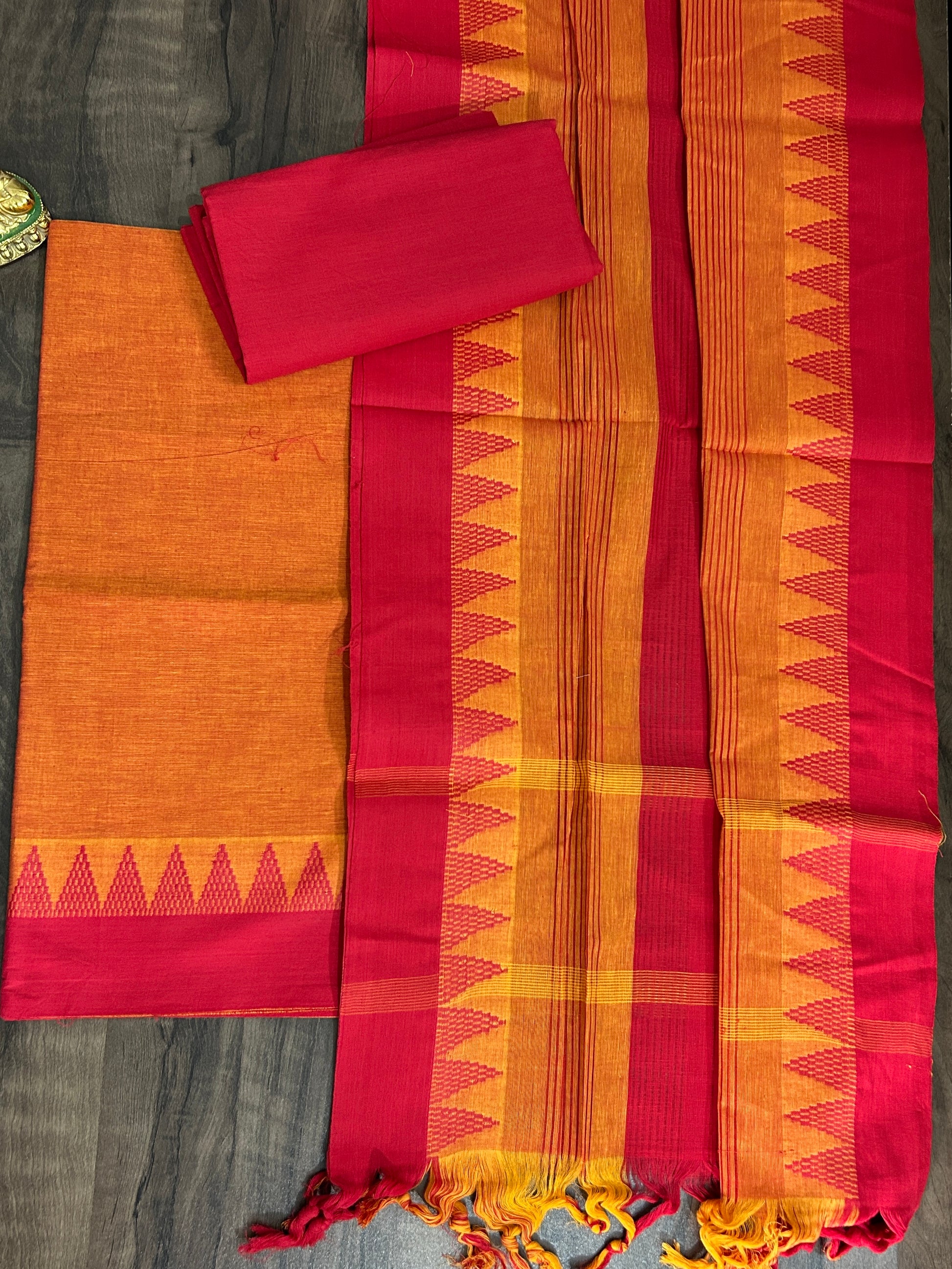 Mangalagiri Cotton Dress Material