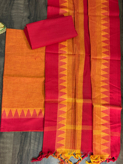 Mangalagiri Cotton Dress Material