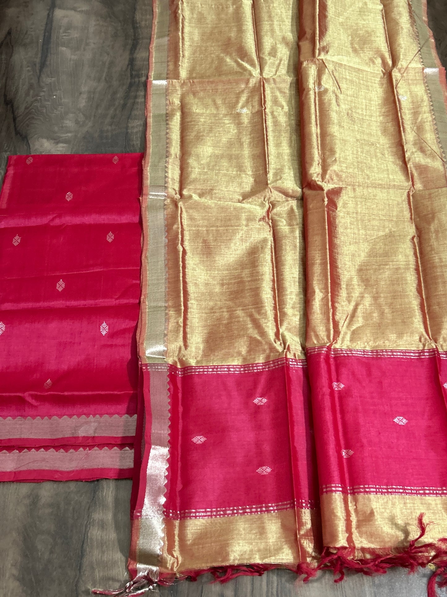 Mangalagiri Silk Dress Material