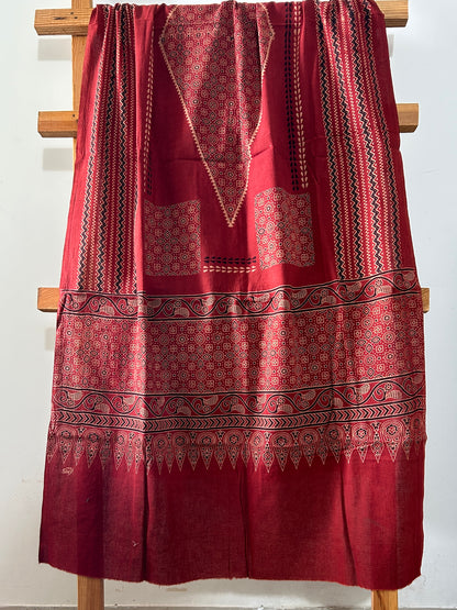 Ajrakh Cotton Dupatta