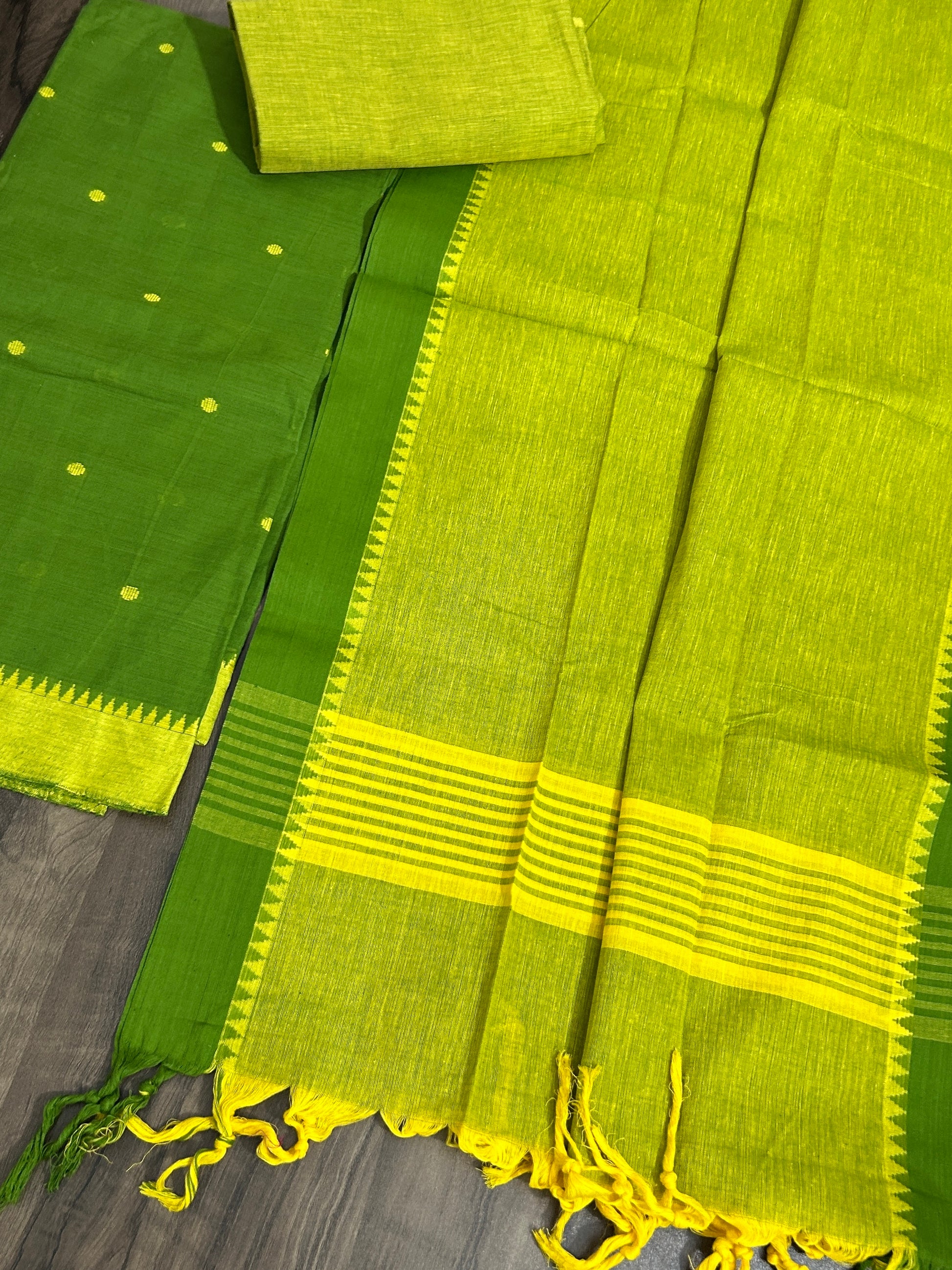 Mangalagiri Cotton Dress Material