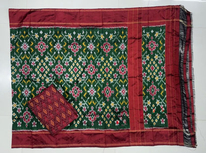 Pochampally Pure Silk Dress Material