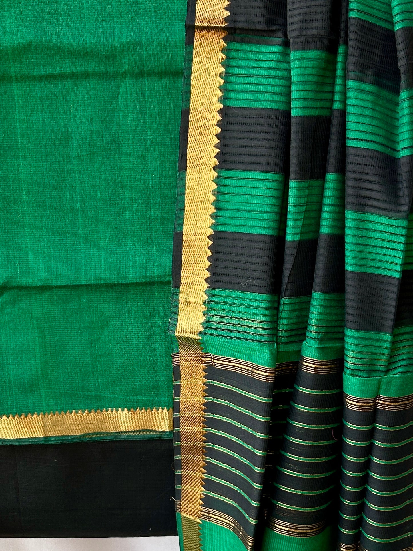 cotton dress material with zari border Handblock Unstitiched Cotton Dress Material with Kota Doria Dupatta