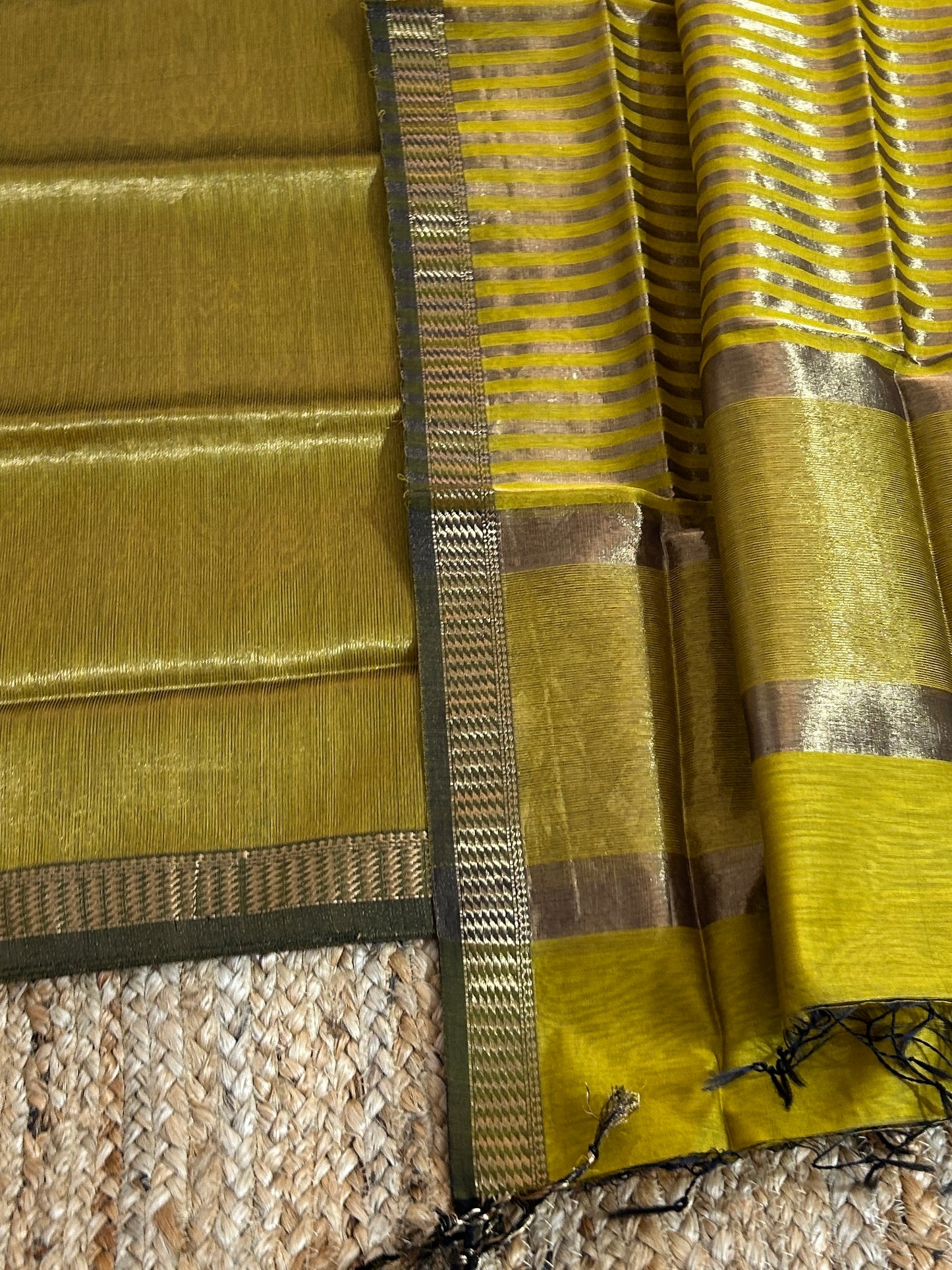 Maheshwari Tissue zari Dress Material