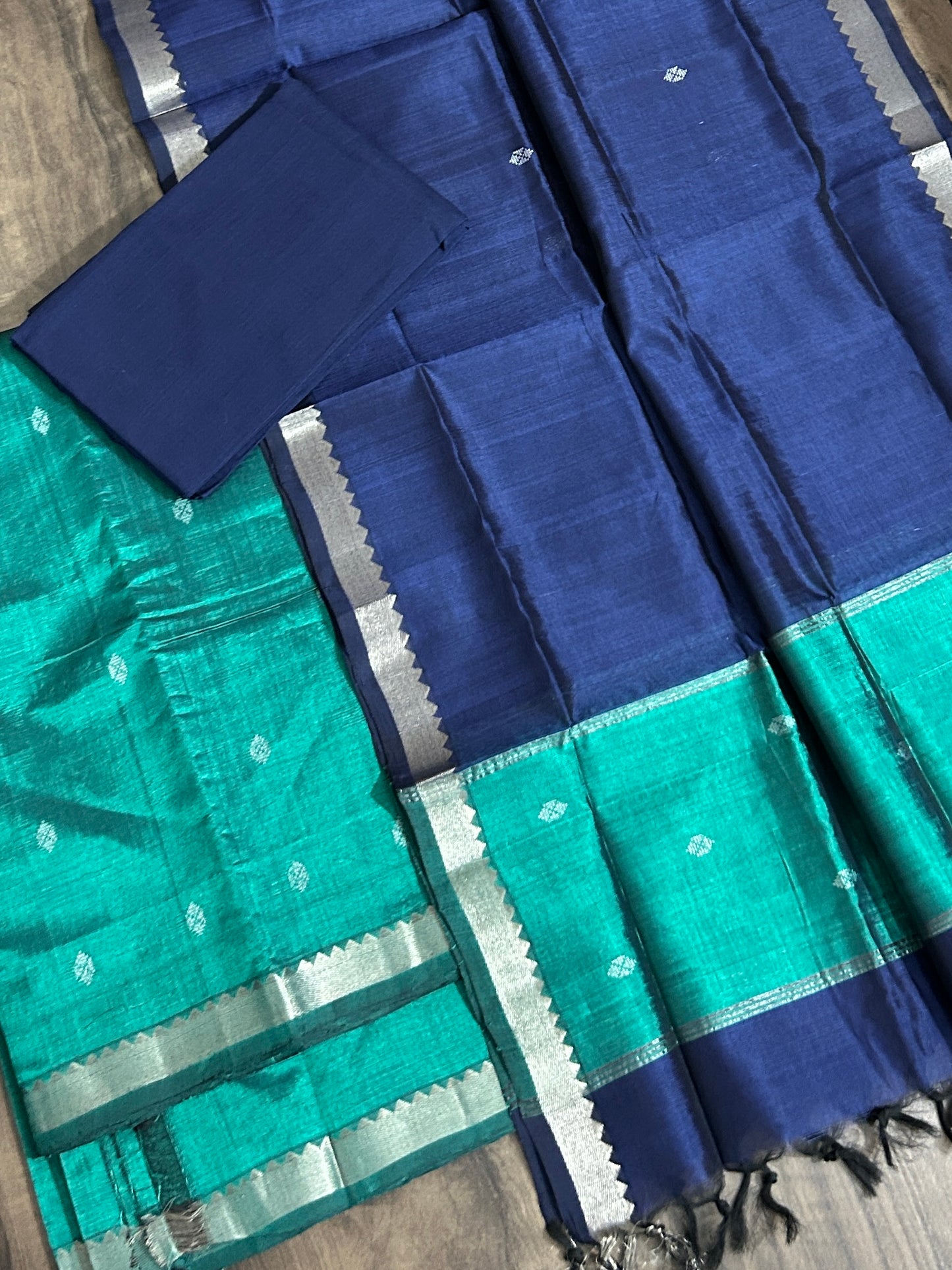 Mangalagiri Silk Cotton Dress Material