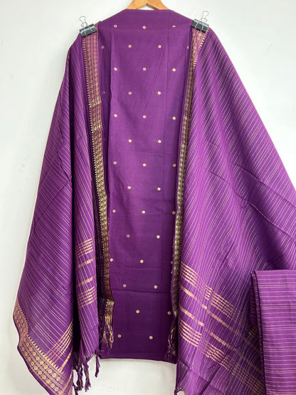 Handloom Cotton Dress Material