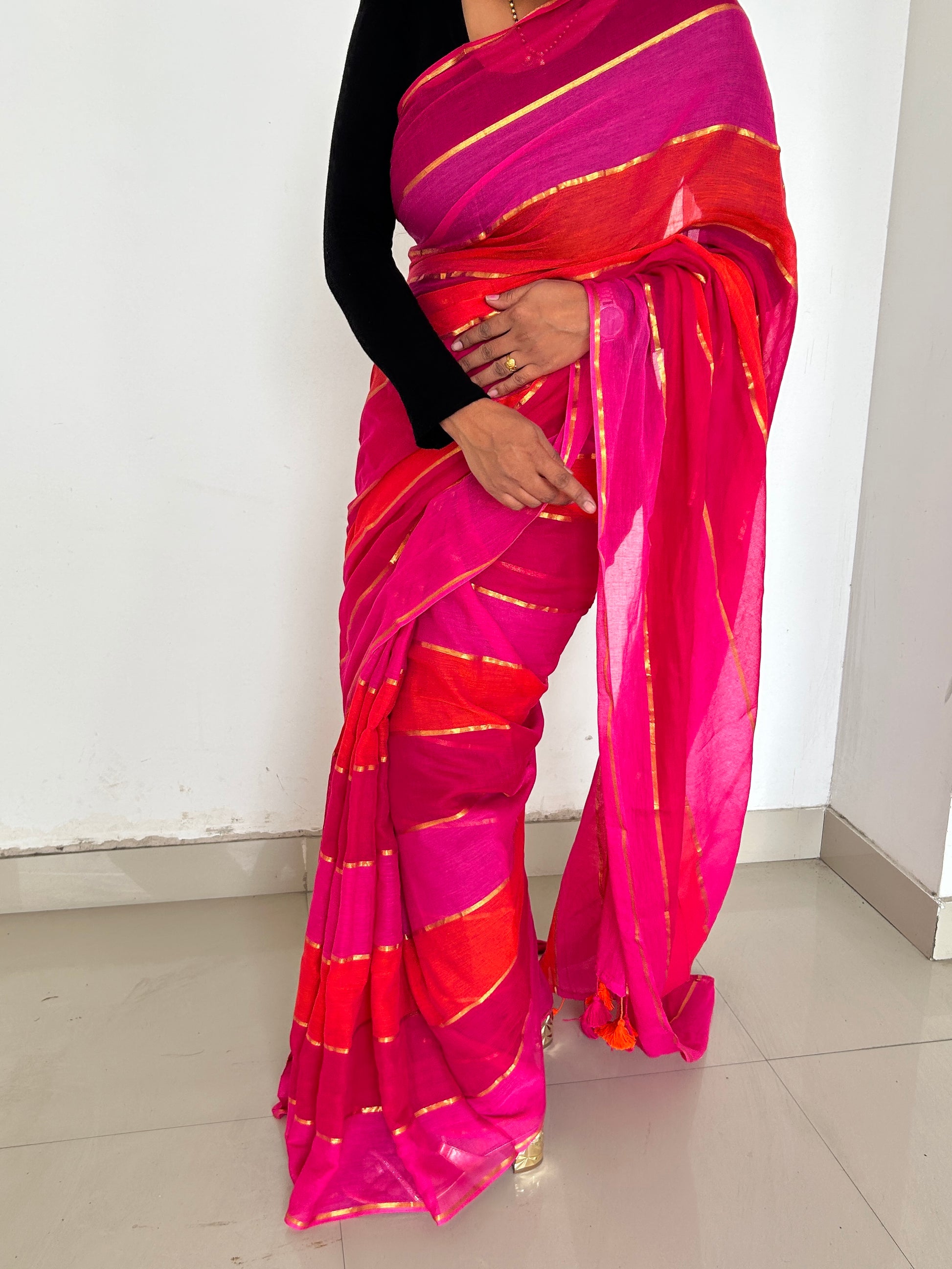 Malmal Saree