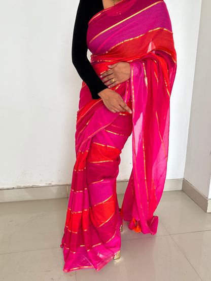 Malmal Saree