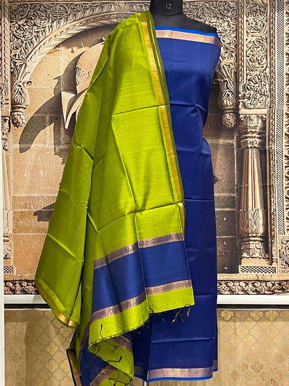 Maheshwari Silk Cotton Dress Material